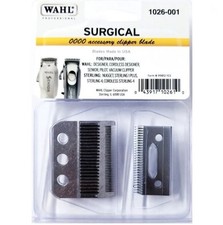Wahl 1026-001 Professional 3-Hole Surgical Steel Blade 0000 Senior Designer New