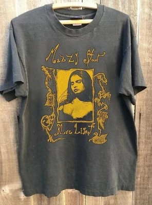 80s 90s Mazzy Star Band T-shirt Retro style Charcoal tee Unisex Men Women