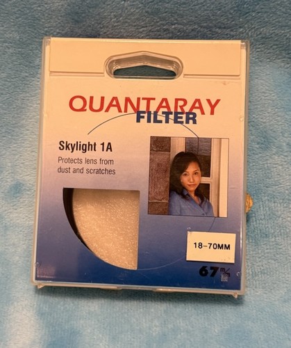 🌟MINT Quantaray Skylight 1A 67mm Filter made in Japan Fits Hasselblad 63 size - Picture 1 of 10