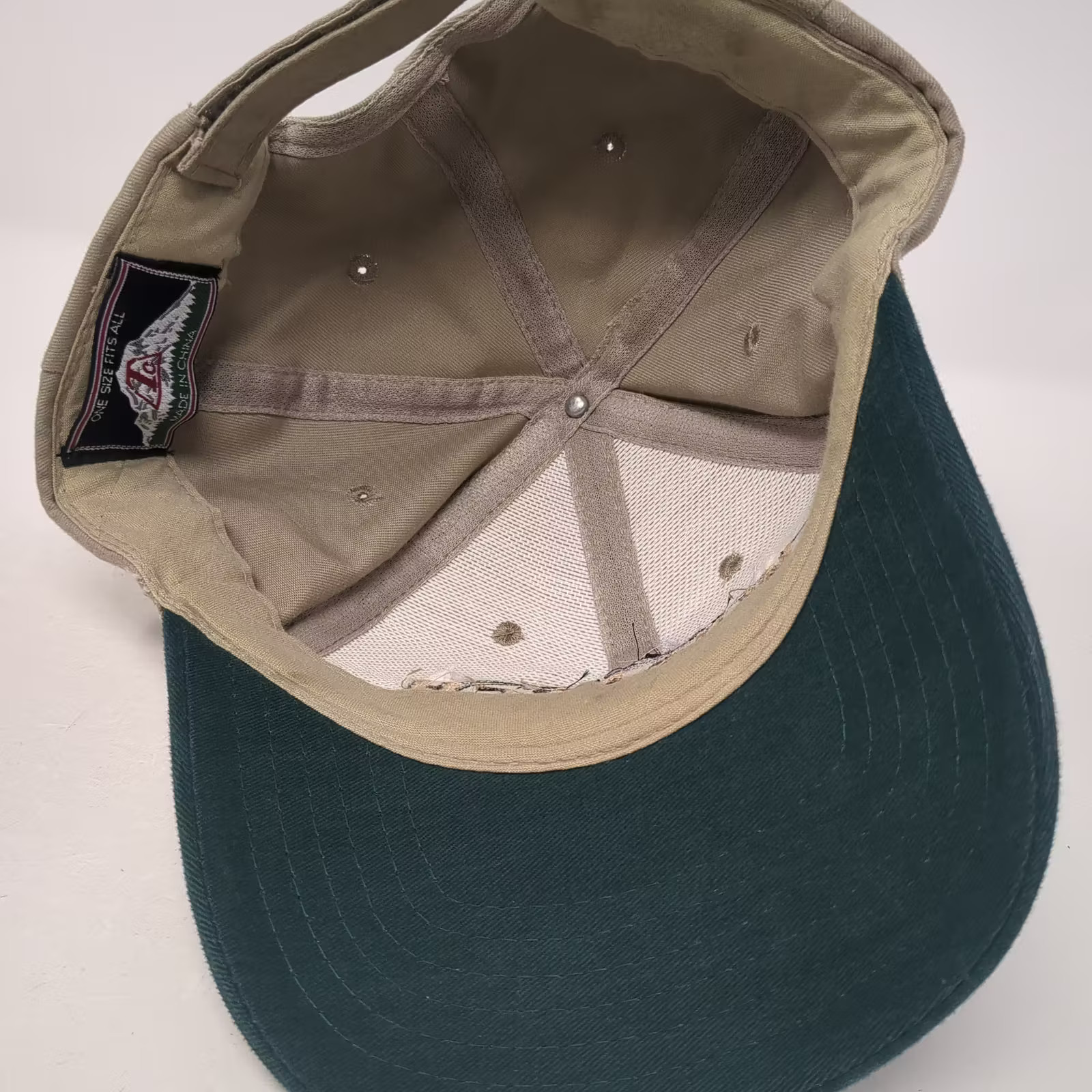 Wasatch Electrical Mountain Logo Baseball Cap Bei… - image 7