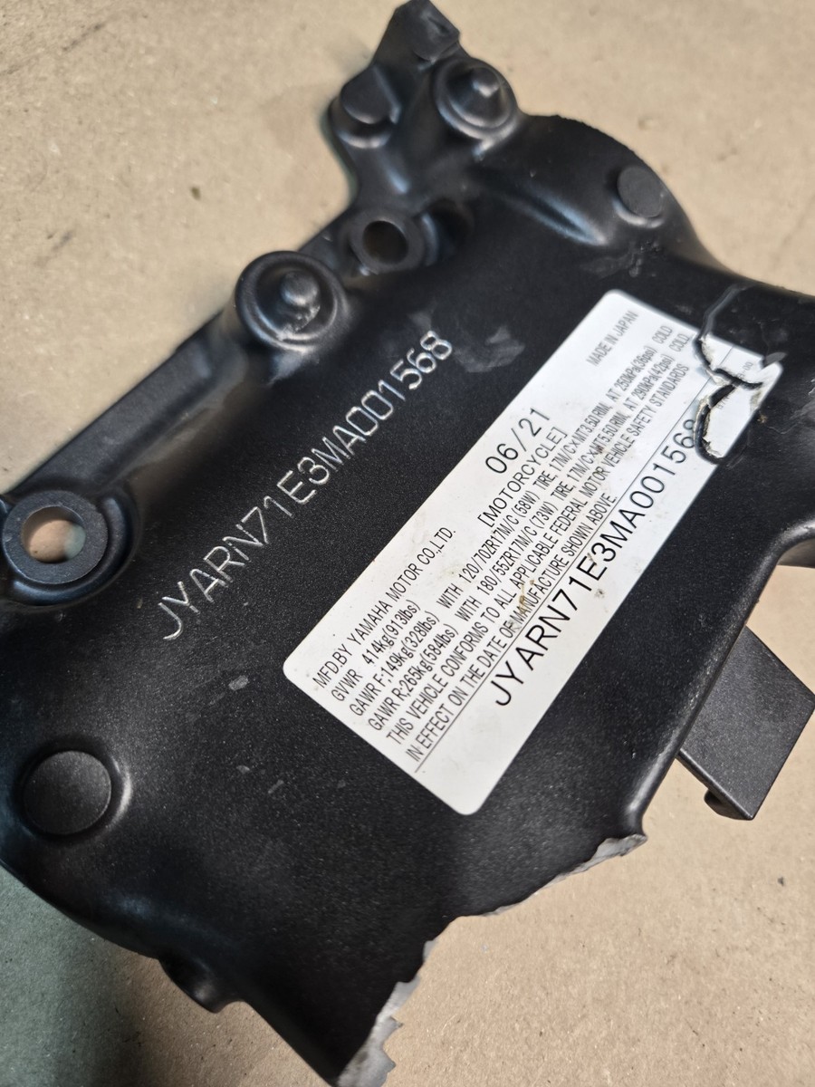 2021 2022 2023 2024 2025 Yamaha MT09 MAIN FRAME CHASSIS CLEAN EZ