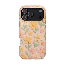 Vintage Floral 3D iPhone Case MagSafe Compatible