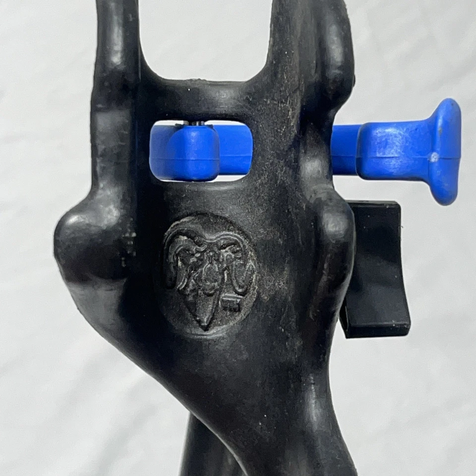 Ram Rod Fishing Rod Holder R-A-M Mounts Black & Blue W/ Clip - Image 2 of 4