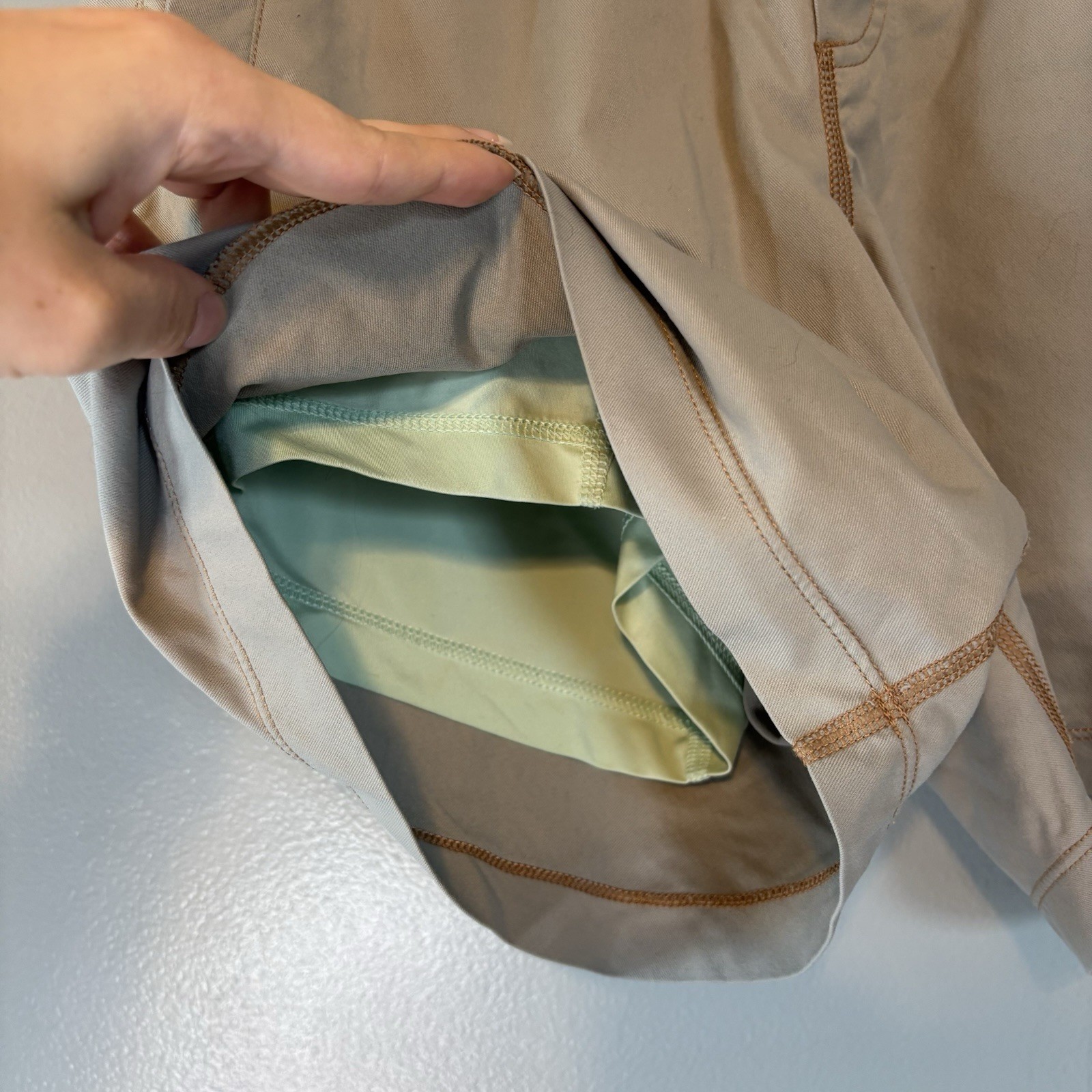 Birddogs Medium Lined Pull On Drawstring Athletic… - image 3