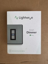 Image of NEW - Lightwave L21 Smart Dimmer Single Gang - Stainless Steel - 35% OFF