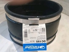 1x Flexseal Flexible Rubber Coupling DC195 180-195mm supersleve concrete adaptor