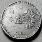Photo of a 1980 Mexico 5 Pesos (1971-1988) from an eBay listing that sold on Jul 14, 2026