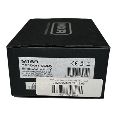 MXR Carbon Copy Analog Delay 箱付き MXR CarbonCopy Delay Guitar Effect Pedal for sale online | eBay
