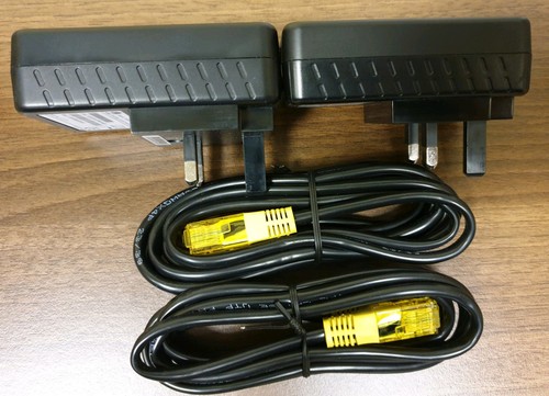 TalkTalk Huawei Powerline Adapters (PAIR) PT200AV plus Ethernet Cables! - Picture 5 of 6