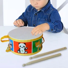 8" Snare Drum Percussion Instrument Gifts Accessories Musical Toy Party Supplies