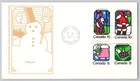 New ListingOttawa, Ontario Canada Post Day of Issue FDC, Christmas Stamps, 1973