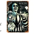 Vintage Beetlejuice Horror Movie Tin Sign 8"x12" |Wall Hanging Art Plaque-NEW