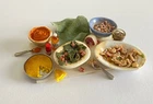 1:12 Scale Artisan Dollhouse Food - MINIATURE SOUL FOOD SET - COLLARDS ++