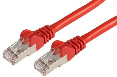 PRO SIGNAL - 2m Roter Cat6a LSOH RJ45 Ethernet Patch