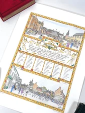 Oakham Market Cross  Poster for Golden Jumble Rutland 57 cm x 43 cm Rolled Tube