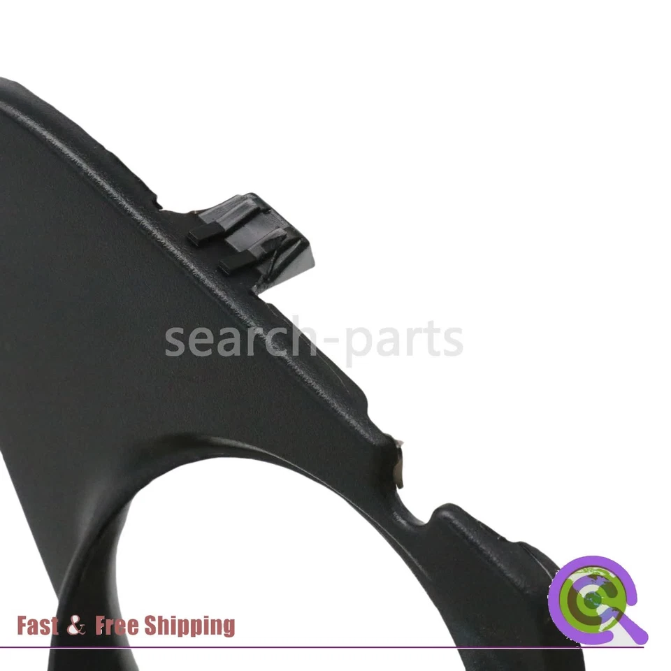 For 2004-2010 BMW 650i 645Ci Front Left Bumper Fog Light Covers Bezel Trim - Imagem 3 de 4