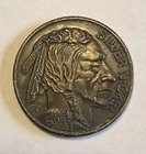 2 Troy Ounce .999 Fine Silver Buffalo Nickel Round Big Nickel
