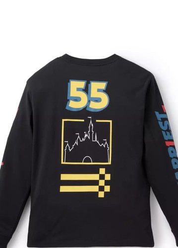 Disneyland Langarm Racing T-Shirt Größe L - Bild 2 von 2