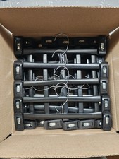 Hanger Central 30 Pack 12 Inch Slim Plastic Pants Hangers with Clips Black
