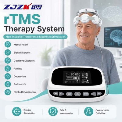 Non-Invasive Brain Wellness Support Machine for Anxiety Depression Stroke Relief