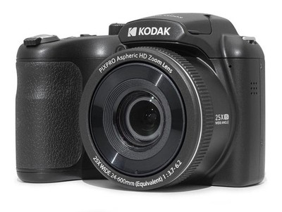 Kodak PIXPRO AZ255-BK 16MP Digital Camera 25X Optical Zoom Black Open Box!!!