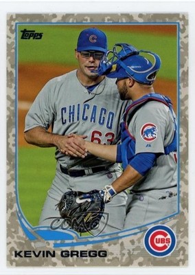 2013 Topps Update Desert Camo 75/99 Kevin Gregg #US166 0ut3