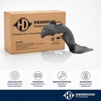 Verkleidung Radhaus Vorne Rechts Diederichs 4234108 FÜR Peugeot