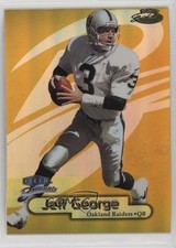1998 Fleer Brilliants 24 Kt Gold Missing Serial Number Jeff George #74TG 4hj