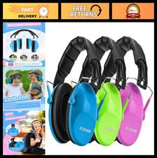 Kids Noise Cancelling Headphones - 25dB NRR Ear Protection Muffs for School, Tra
