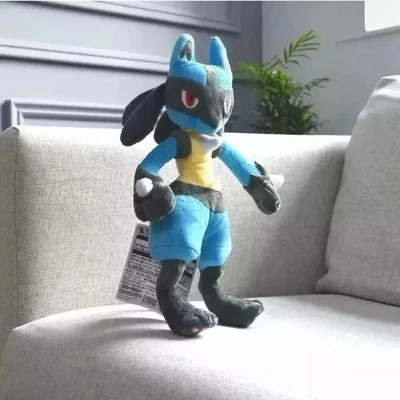 Pokemon Lucario 28cm Plush Soft Toy Teddy - UK SELLER 🇬🇧