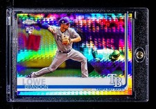 Brandon Lowe RARE REFRACTOR ICE HOLO PRIZM INVESTMENT ROOKIE CARD PIRATES SSP. rookie card picture