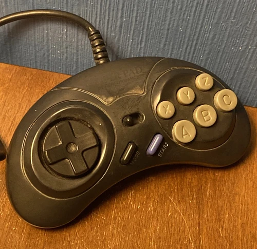 Super Pad Controller by Performance for SEGA Genesis Original Vintage 3rd Party
