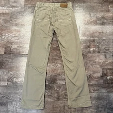 BKE Jake Bootcut Mens Buckle Regular Fit Khaki Jeans 30 Waist 31.5 Inseam