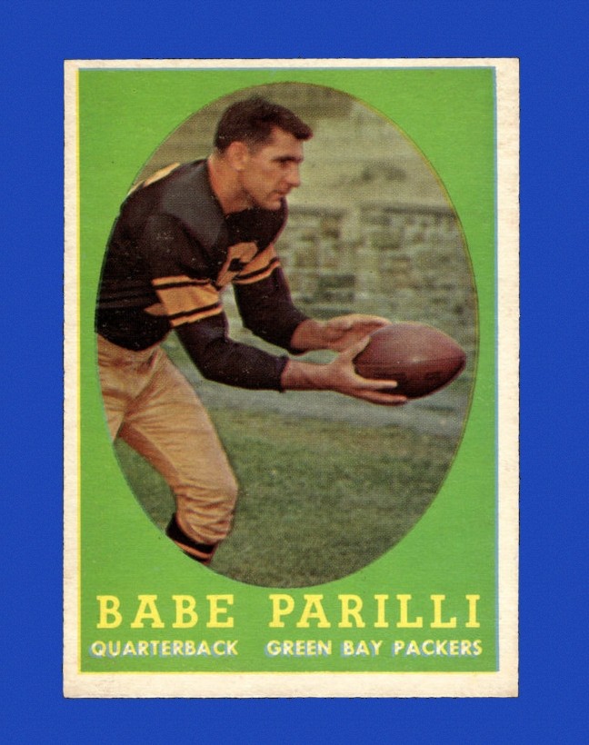 1958 Topps Set-Break #118 Babe Parilli EX-EXMINT *GMCARDS*