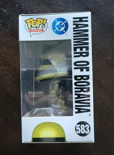 FUNKO POP DC SUPERMAN "HAMMER OF BORAVIA" FIGURE NEW MIB - Picture 4 of 6
