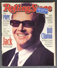 1998 Rolling Stone Magazine Jack NICHOLSON David BOWIE Big LEBOWSKI