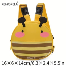 Colorful Nylon Pet Carrier Backpack - Includes Leash Cartoon Design Machine Wash
