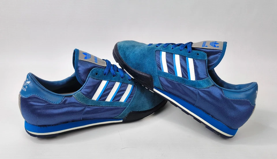 adidas Izoard Schuhe Eur 46 / UK 11 Made in France vintage 80s suede BN - Bild 4 von 4