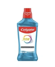 Colgate Total Active Prevention Peppermint Mouthwash 33.8 FL OZ