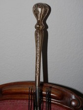 1890 s Victorian Parasol Frame with Rolled Gold Plate Handle Initials HS