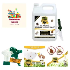 Bed Bug & Dust Mite Killer Natural Spray Treatment for Insects - Mattresses, ...