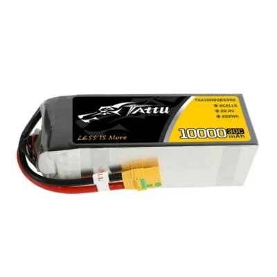 Tattu 10000mAh 22.2V 30C 6S Lipo Akku XT90 Anti-spark Stecker Für Alta 8 S1000