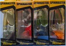 4 - Acme Tackle RATTLIN' SPINMASTER - 3/8 oz. - Four Great Colors!