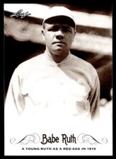 2016 Leaf Babe Ruth Collection Babe Ruth #01