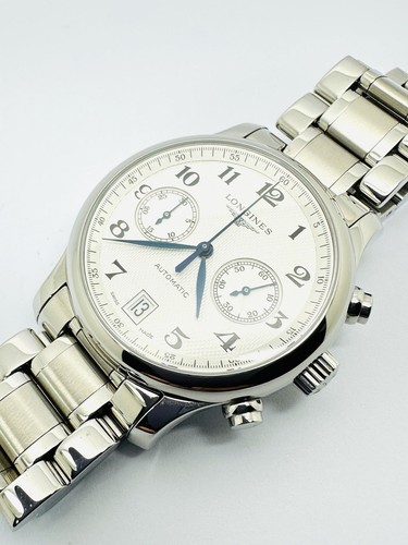 Longines Cronógrafo Automático Master Collection 40mm SS L2.669.4 con Caja y Papel - Imagen 6 de 24