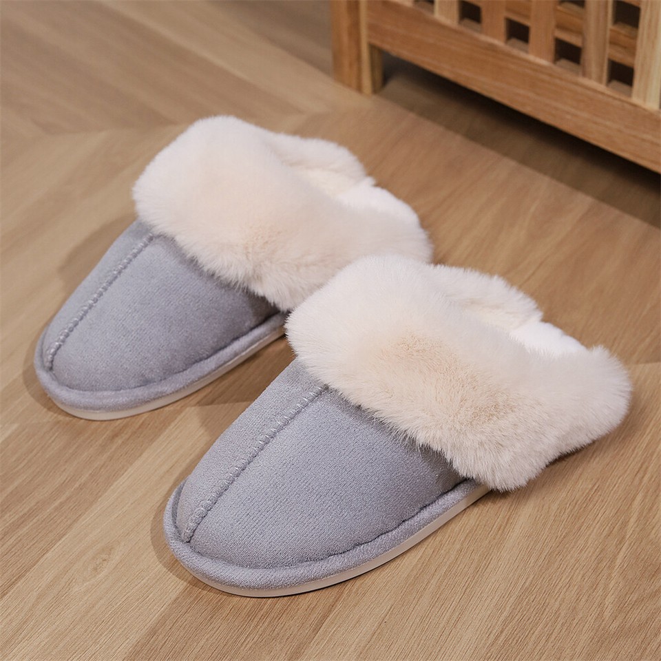 Em-ka Herren Filz Fell Hausschuhe Gefüttert Winter Pantoffeln Schafwolle Hausschuh Federleichte Warme Huettenschuhe Mit Lamwolle S0b8b0na