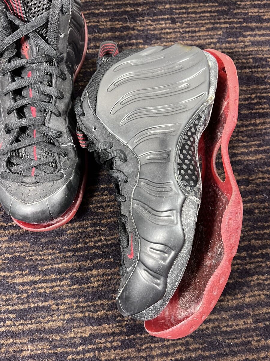 Nike Air Foamposite One Cough Drop 2010 314996 006 Red Black Nike Air Foamposite One Cough Drop 2010 314996 006 Red Black