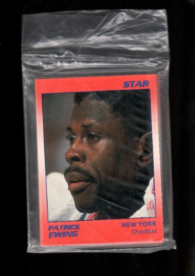 Patrick Ewing 1990 Star New York Knicks Factory Sealed 11-card Basketball Set