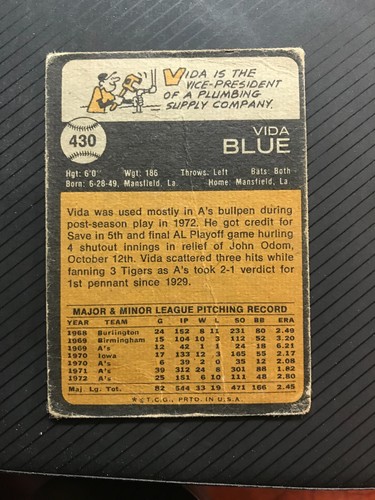 1973 Topps Baseball Cards Singles 300-660 Complete Your set You U Pick - Picture 252 of 334