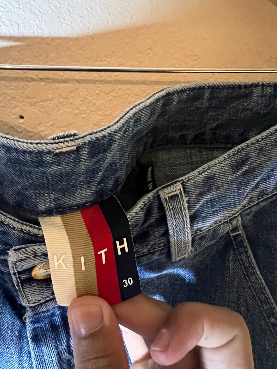 kith denim 30インチ Kith Centre Denim Jacket - Dark Indigo